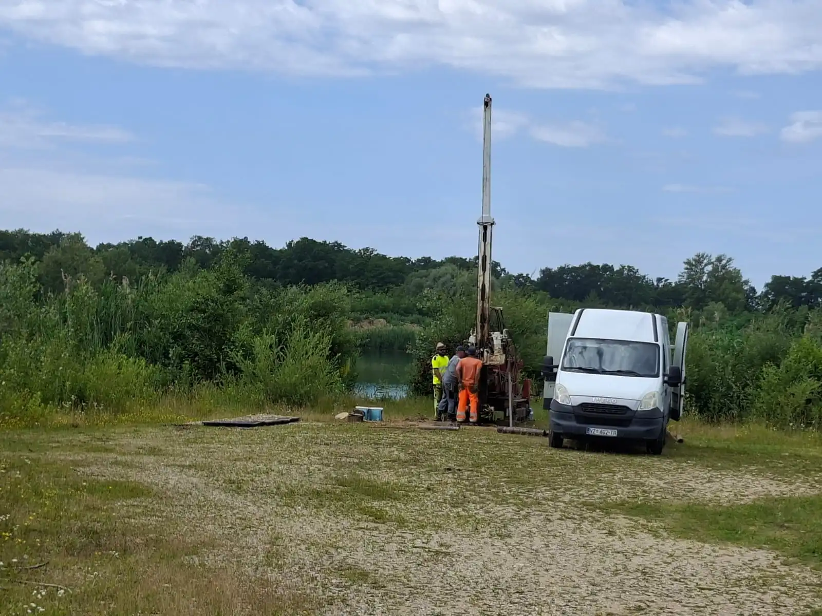 Ispitivanje rezervi šljunka za potrebe šljunčare - MB GeoProjekt