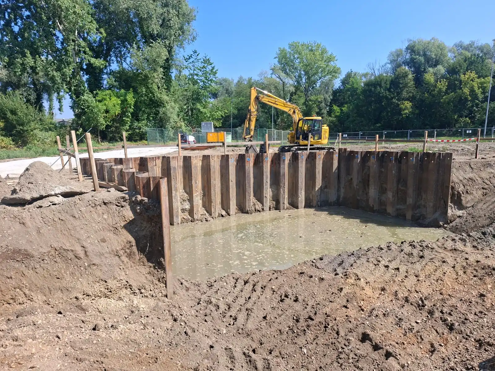 Izrada projekta zaštite građevinske jame -izvedba - MB GeoProjekt